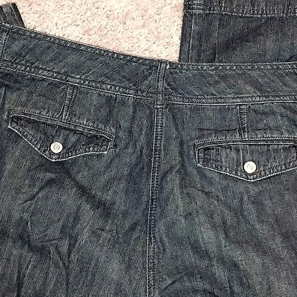 Gouchos by New York & Co, dark wash denim, 12 - Picture 5 of 6